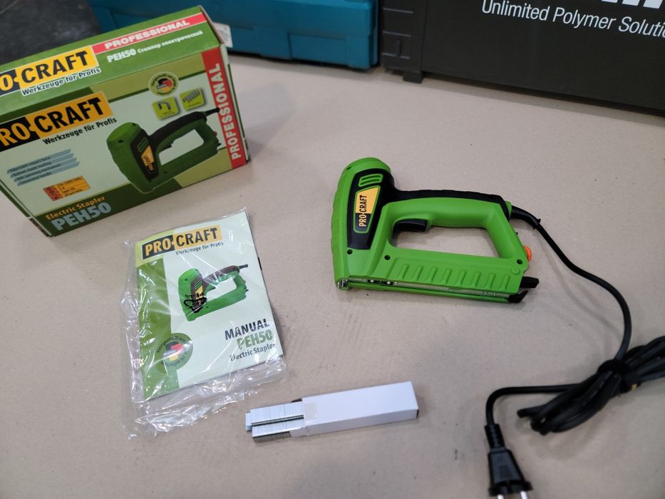 Степлер електричний для скоб і цвяхів Procraft PEH50 Електростеплер