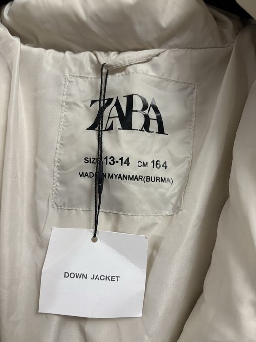 Зимовий пуховик ZARA