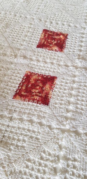 Toalha de crochê toda feita a mão 1.10 * 1.20