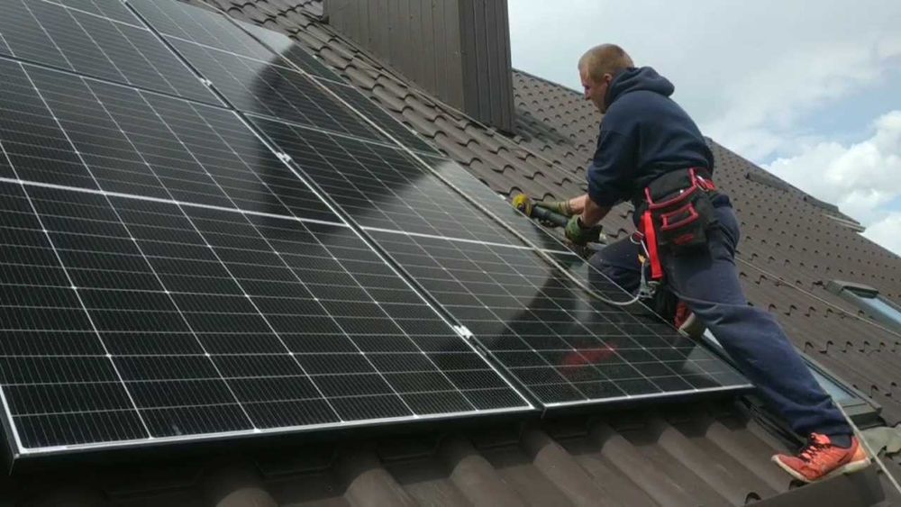 Встановлення сонячних станцій/Сонячні панелі/Монтаж, підбір обладнання