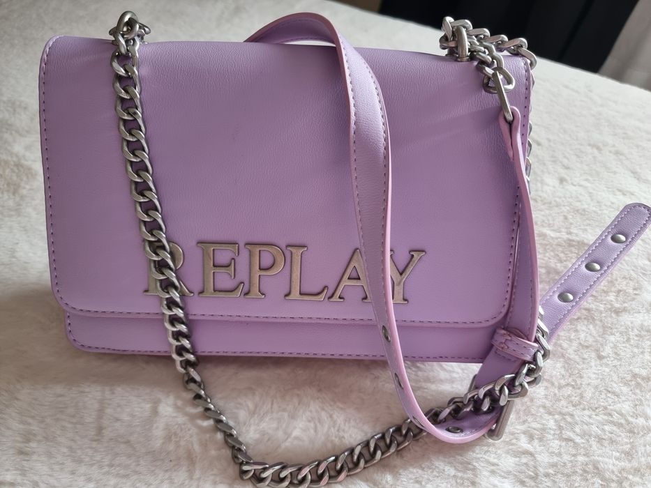 Carteira lilás Replay Nova