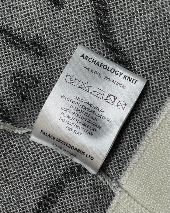 Свитер Palace Archaeology Knit White (used) | ORIGINAL: 6 500 грн 