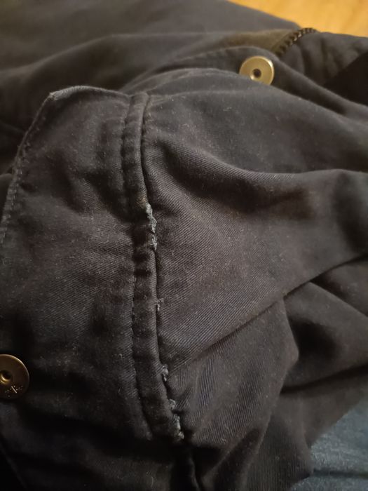 Parka bawełniana z podszewką