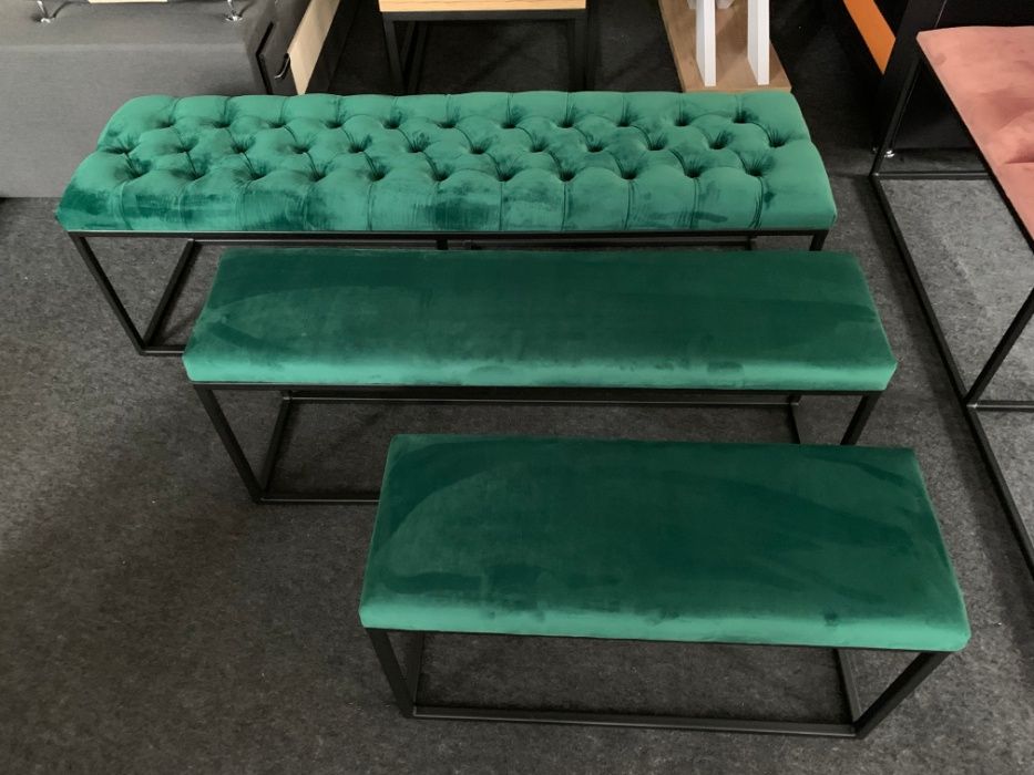 Ławki tapicerowane loże loft pod wymiar zabudowę