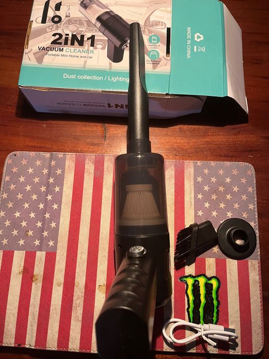 Aspirador Automóvel portátil USB