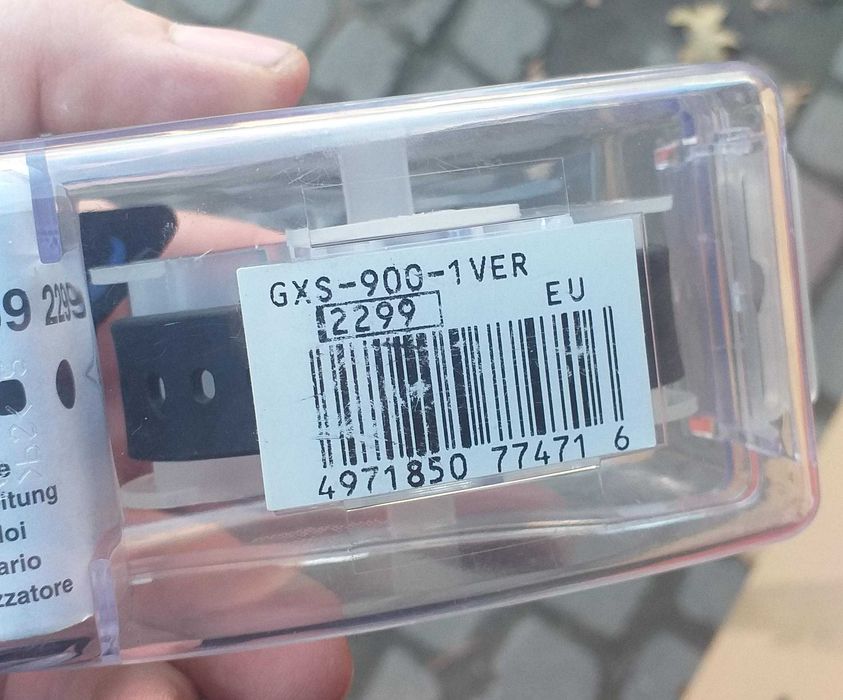 Casio G-Club Shock Resistant GXS-900-1VER