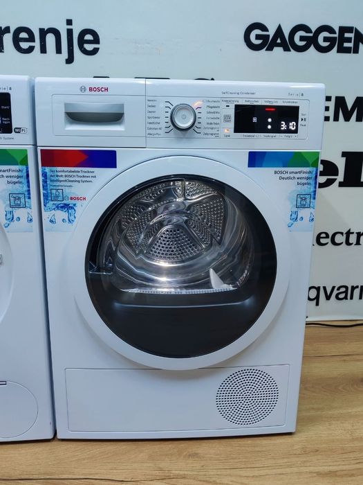Комплект BOSCH™ Serie 8, Germany, 2023 рік. Пральна машина Bosch WAV28K43 та сушильна машина Bosch WTW87541. Ідеал.