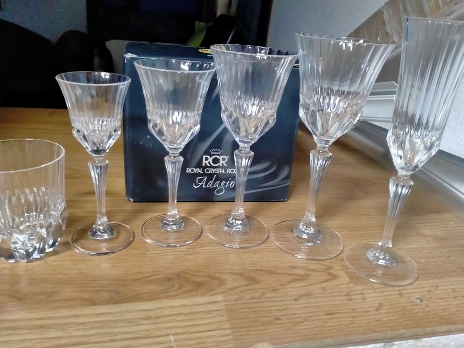 Conjunto de copos de cristal novo Adagio64284047568643122