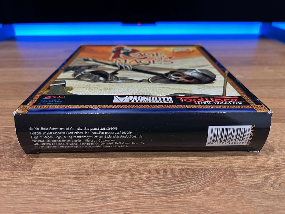 Rage of Mages (PC PL 1999) BIG BOX polskie premierowe wydanie