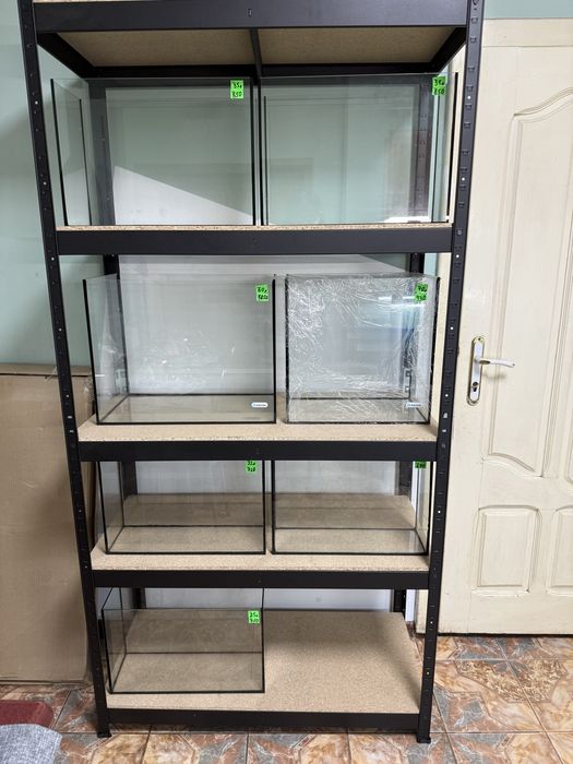 Нові акваріуми Aqvida від 3л до 90л в наявності, акваріумні колби