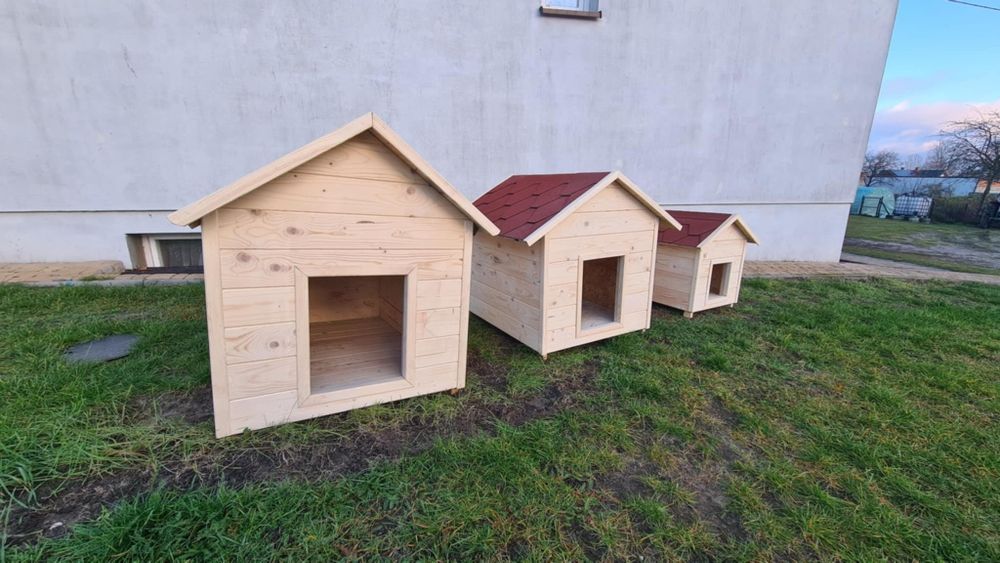 Buda dla psa, budy, solidne ocieplone