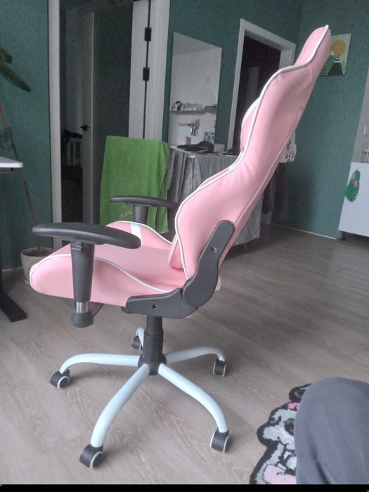 Крісло Special4You ExtremeRace рожеве