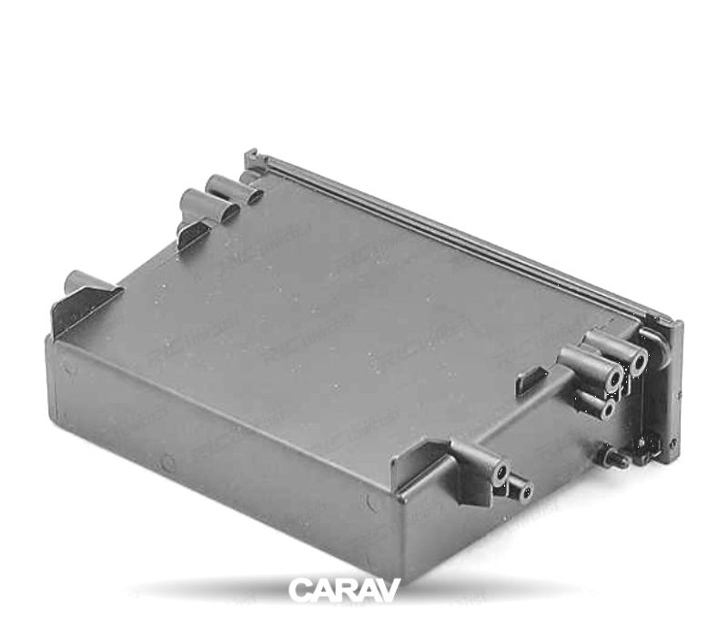 CAIXA ARMAZENAMENTO COM TAMPA PARA RADIO 1-DIN UNIVERSAL POCKET 180*50*98 MM