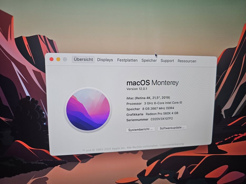 Apple iMac 21,5 2019