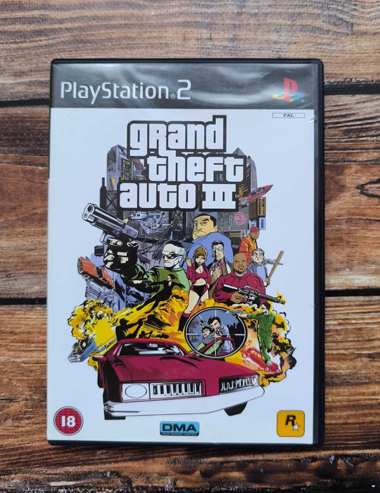 Grand Theft Auto GTA III PS2