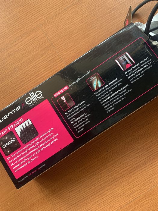 Escova alisadora como nova