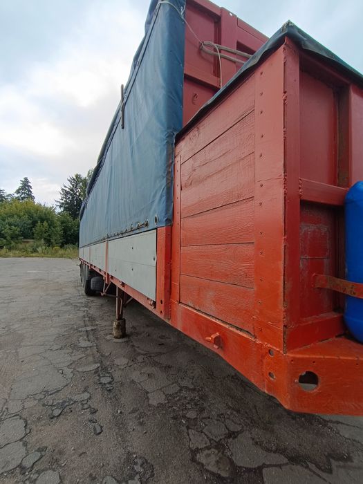 Полуприцеп зерновоз бортовой