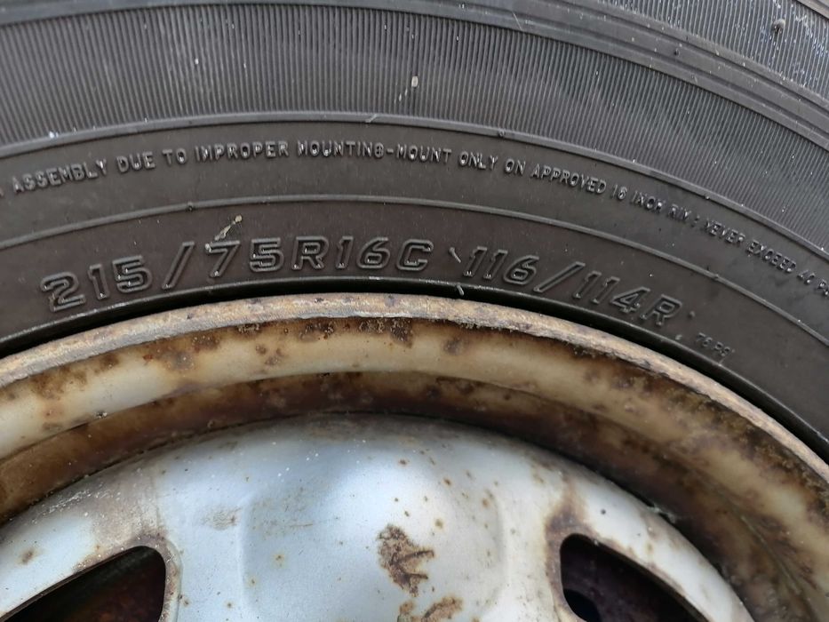 koła opony 215/75r16C falken linam vano1 ford transit mk7