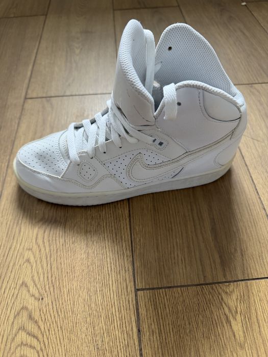 Nike Ebernon Mid białe wysokie sneakersy r. 38,5 / 24 cm