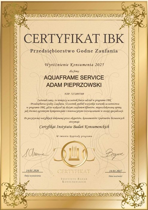 Serwis stelaży podtynkowych typu Geberit - bez kucia