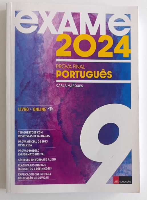 Exame 2024 - Prova Final Português 9º Ano - Manual preparação