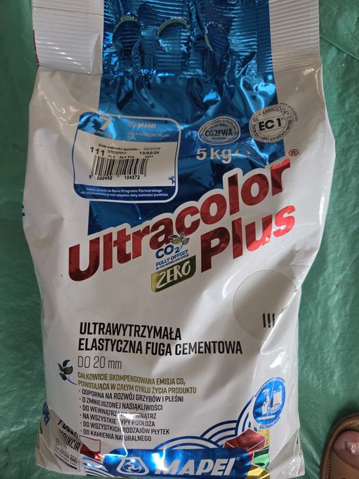 Fuga cementowa MAPEI 5kg. ultracolor plus 111