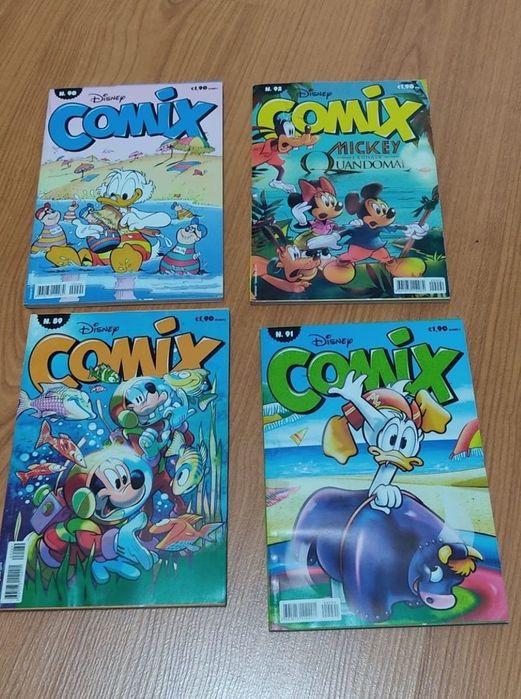 Livros de banda desenhada Disney Comix