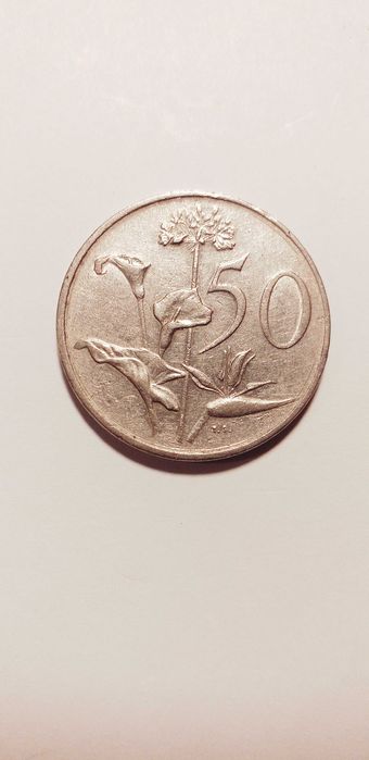 50 Cêntimos Africa Sul 1980