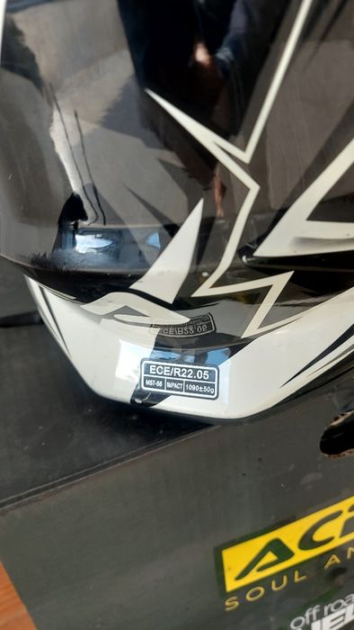 Capacete enduro / motocross