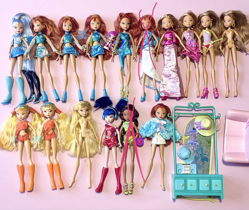 Winx Club Mattel ляльки Вінкс