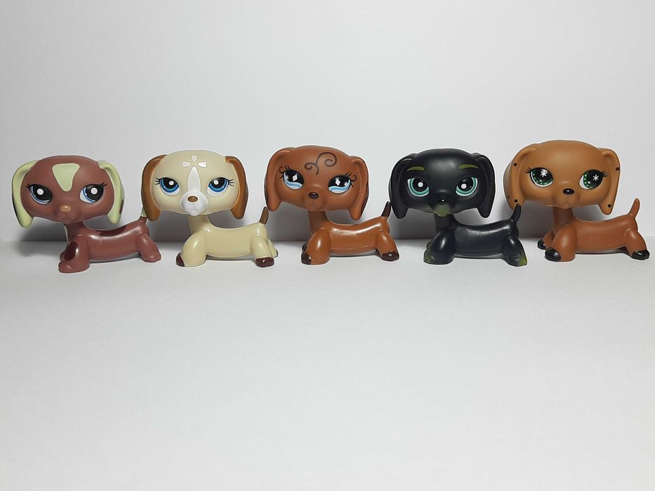 Уценка Littlest Pet Shop LPS ЛПС Пет Шоп Кошка Такса Колли Спаниел Дог