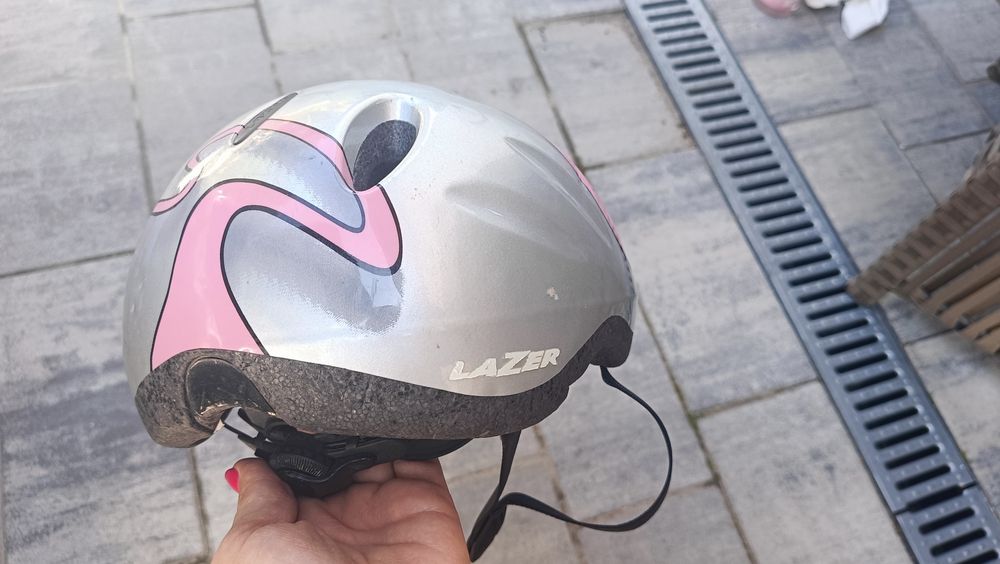 Kask dziecięcy na rower myszka z regulacją