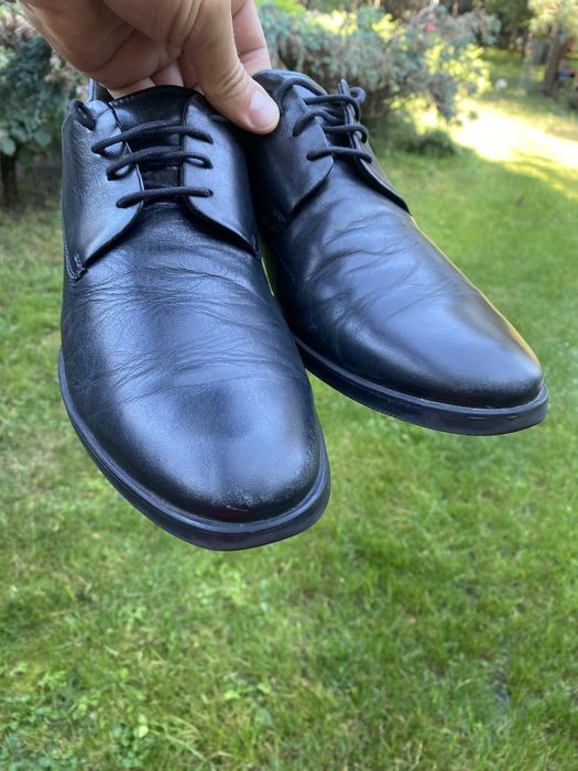 Шкіряні туфлі чорні (розм. 44 (29 см))