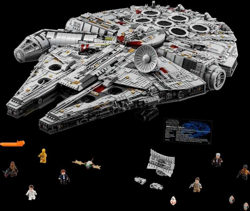 LEGO Star Wars 75192 конструктор Сокіл Тисячоліття