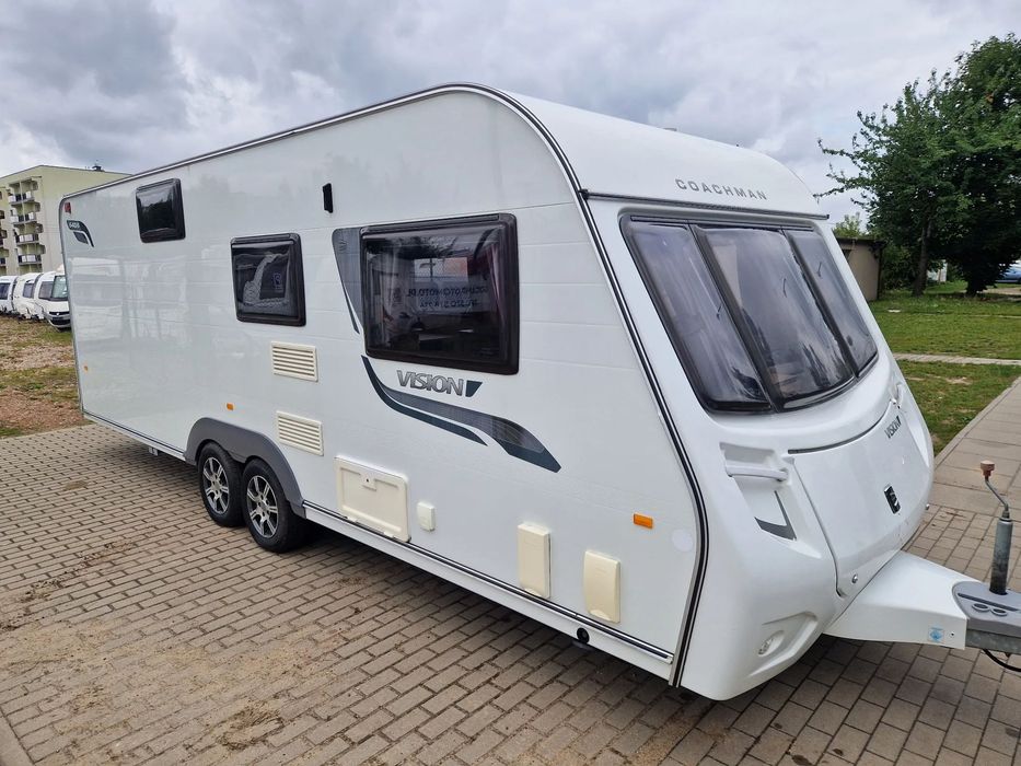 Coachman Amara 640/6  LUX Przyczepa, Duża Łazienka z osobnym prysznicem, napęd MOVER