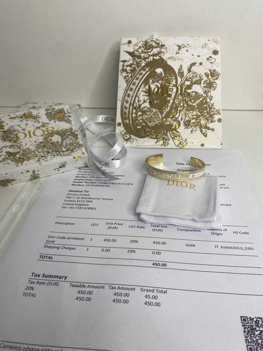 ОРИГІНАЛ Dior браслет | Браслет від діор з документацією!