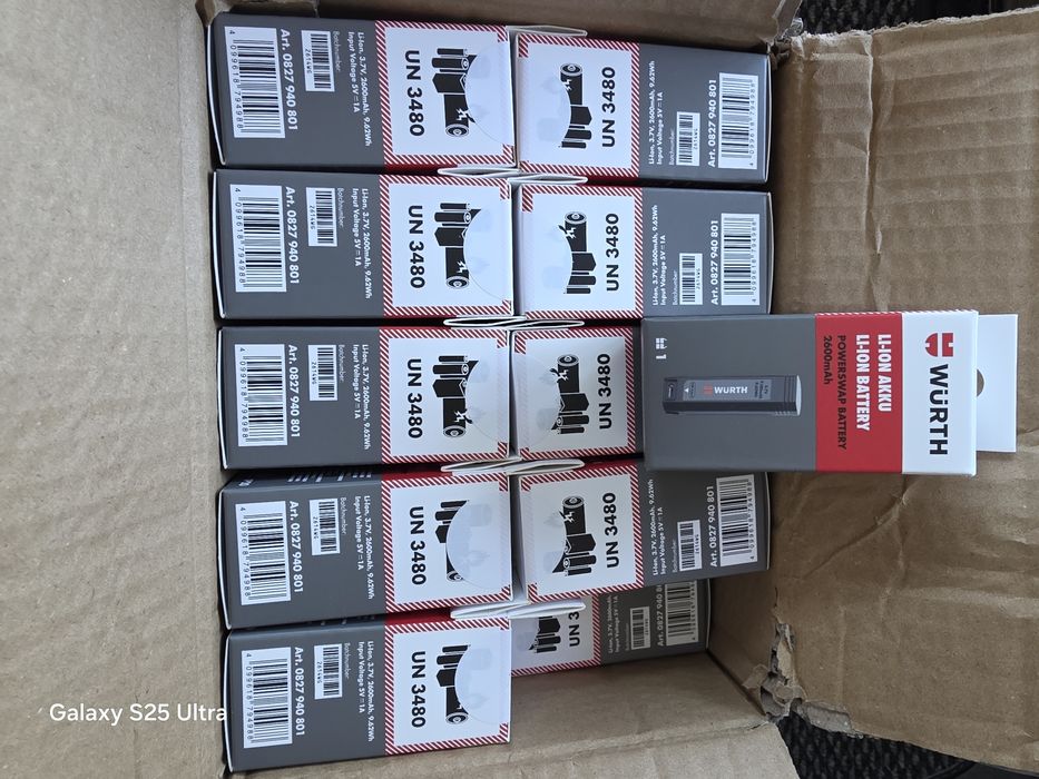 Bateria Würth PowerSwap