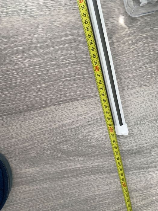 Calha para cortinado c/suporte