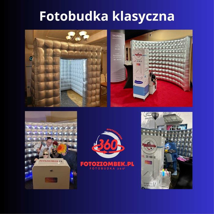 Nowość 2026 Magnesy / Fotobudka AI/ Klasyczna/ 360 /Biały Miś /Barmix