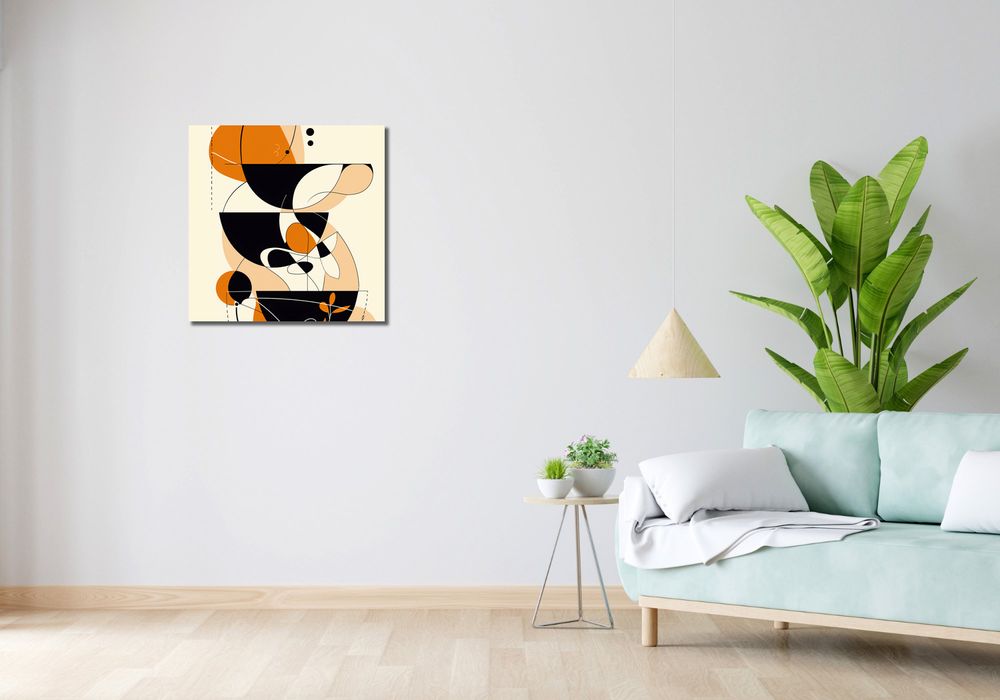 Obraz 60x60cm Taneczne Kręgi