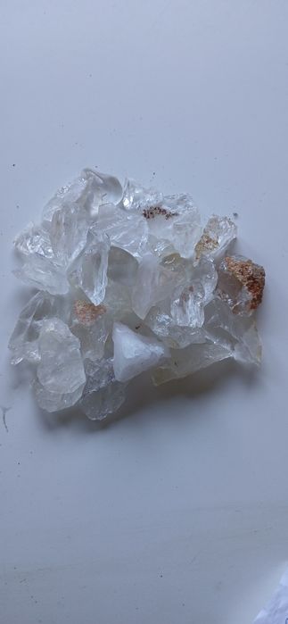 Pedras de cristal bruto