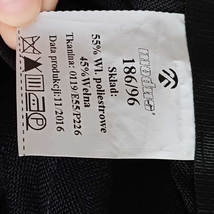 eleganckie spodnie męskie sylwester studniówka XL