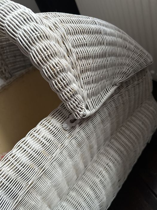 Wózek  Antyk duzy , wiklinowy