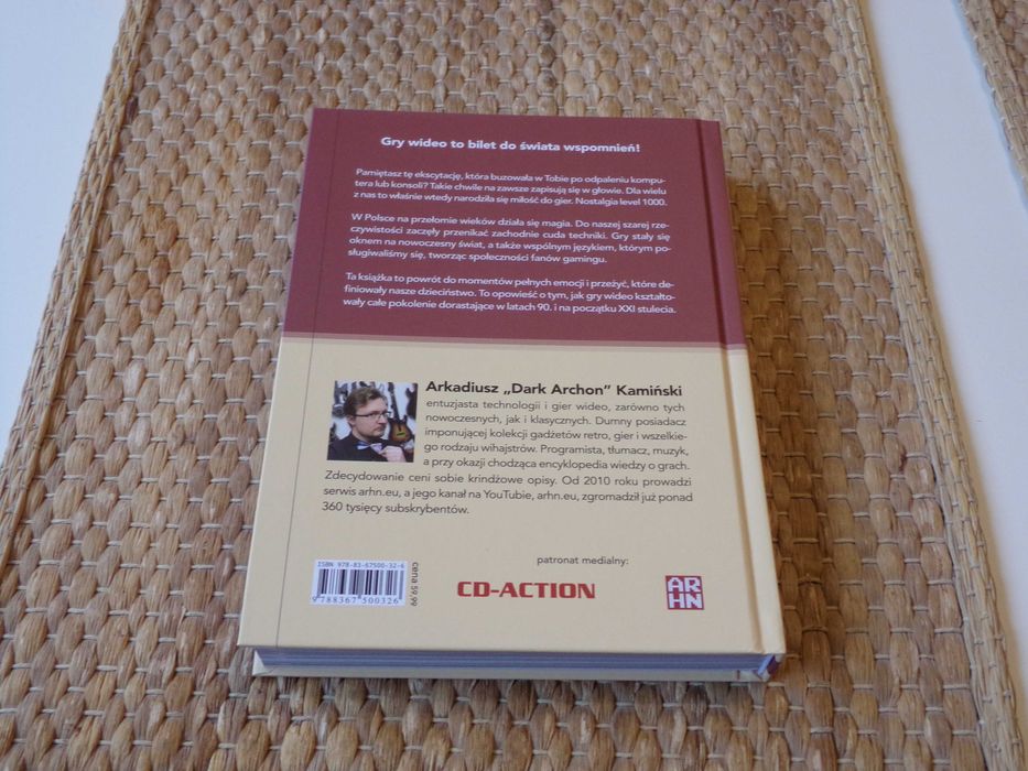 Książka "Zagrajmy jeszcze raz" z podpisem autora