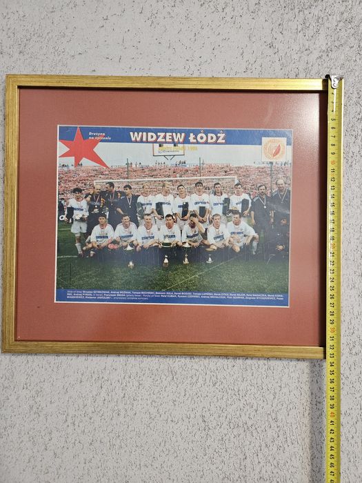 RTS WIDZEW obraz plakat