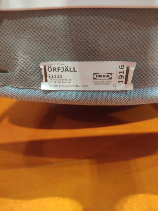 IKEA Orfjall - Cadeira para secretária criança, azul claro