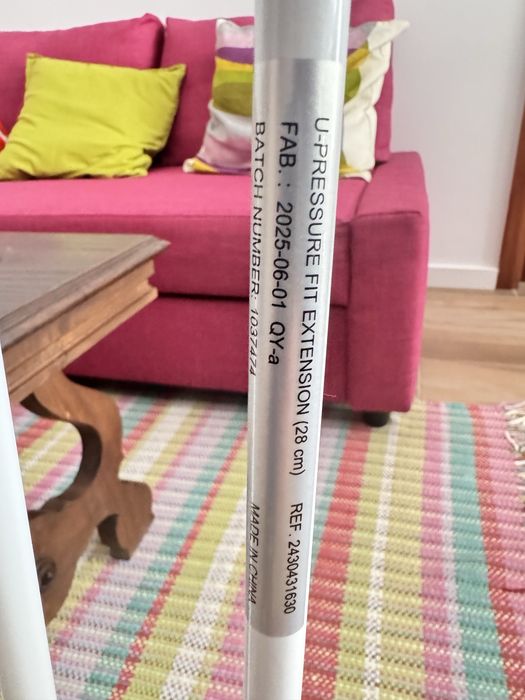 Barreira de segurança com extensão