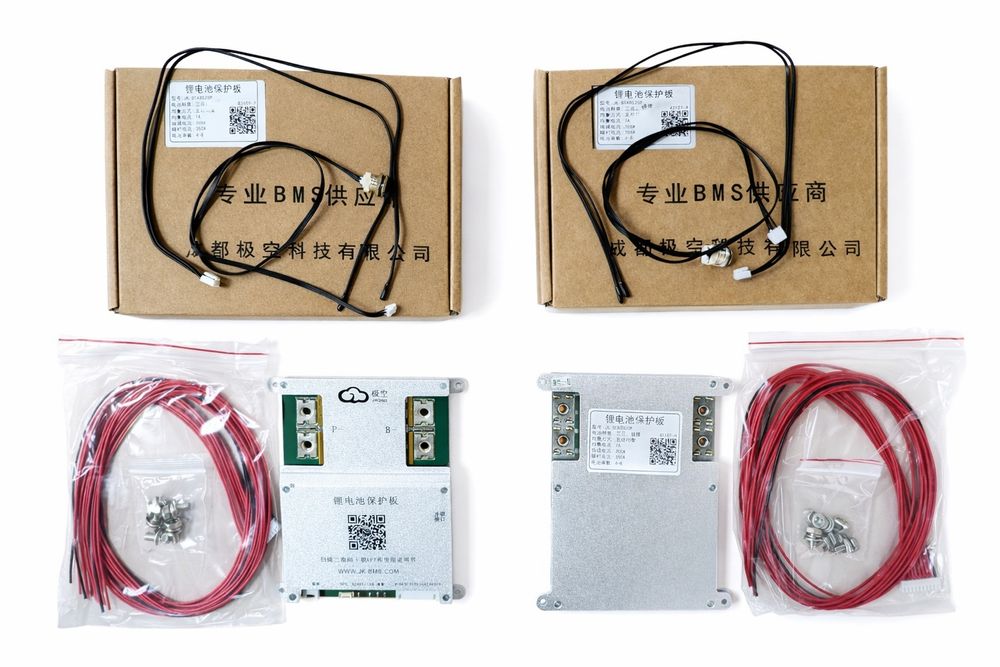 BMS JK 4S 8S 200A 1A / 2A активний баланс LiFePO4 12V 24V JK_B2A8S20PH