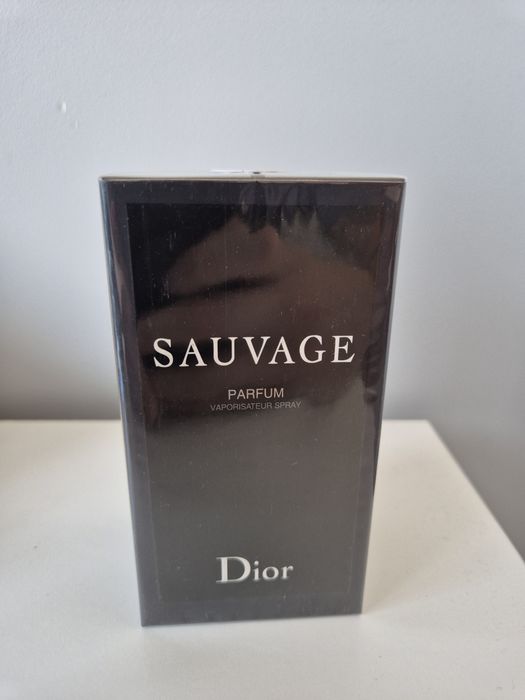 dior sauvage parfum 100ml – nowe, zafoliowane, 100% oryginalne