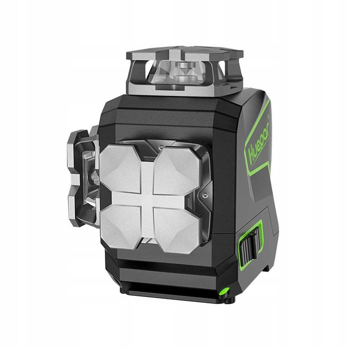 Huepar S03CG-C Laser krzyżowy 12-liniowy, 3 x 360 z ekranem LCD 3D